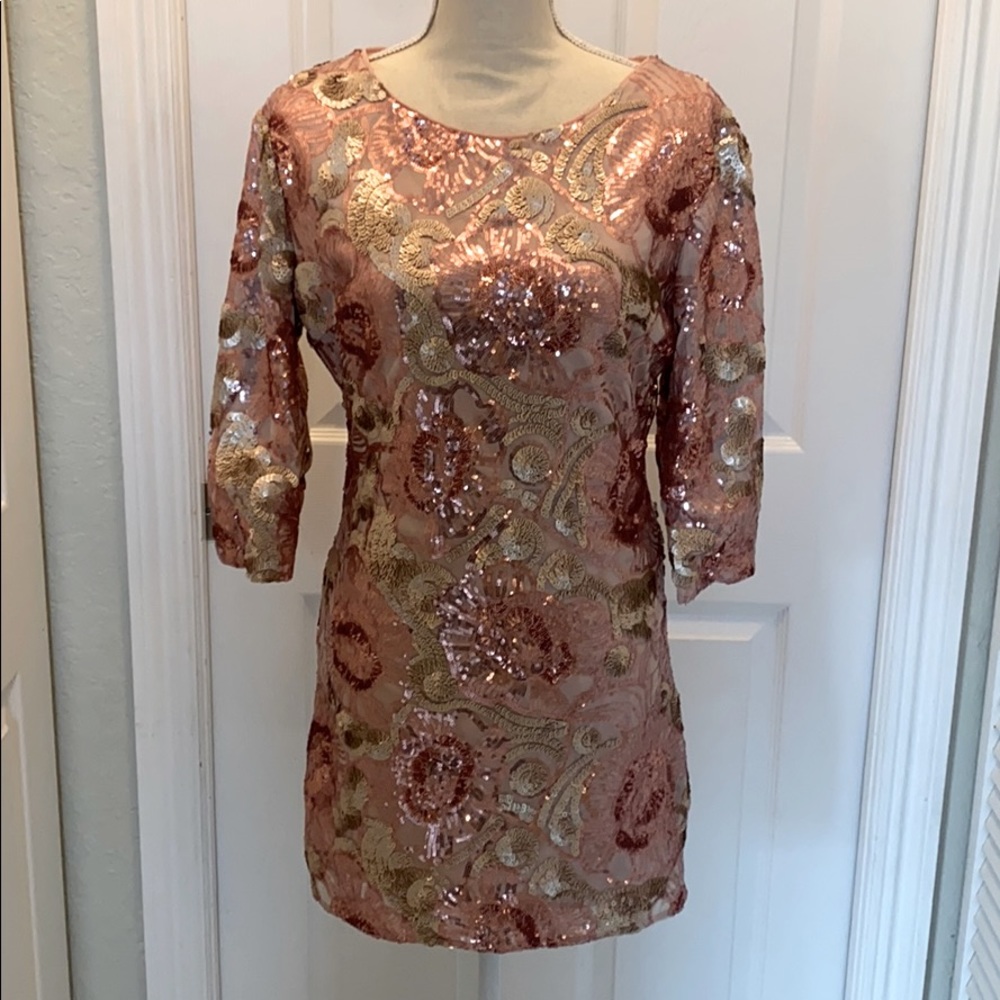 Sequin cocktail dress